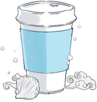 Le BabyBlue PaperCup